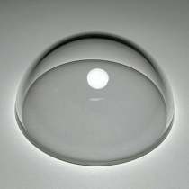 Custom BK7/K9 Optical Glass Dome Lens – Waterproof AR Coated Ultra-Thin Edge Underwater Camera & CCTV Protective Lens