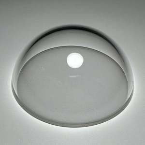 Custom BK7/K9 Optical Glass Dome Lens Waterproof AR Coated Ultra-Thin Edge Underwater Camera & CCTV Protective Lens