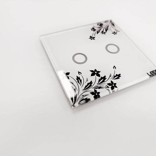 Custom Smart Home Touch Control Glass Panel | Tempered AF/AR Coated 3-Gang Touch Switch Glass Cover