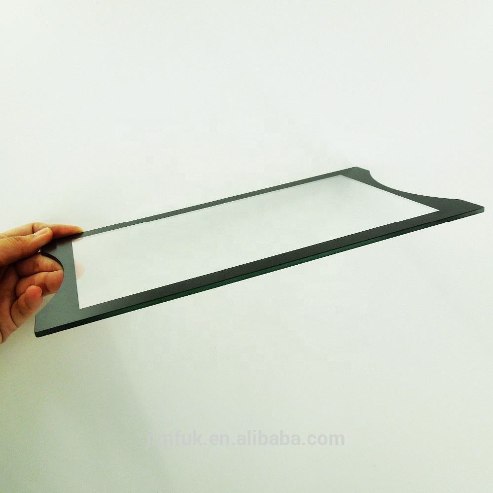 Tempered display cover glass edge and surface reference
