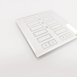 Custom Smart Touch Switch Glass Panel | Tempered Touch Control Glass Cover
