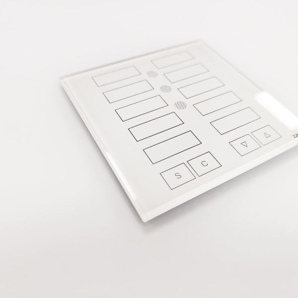 Custom Smart Touch Switch Glass Panel | Tempered Touch Control Glass Cover