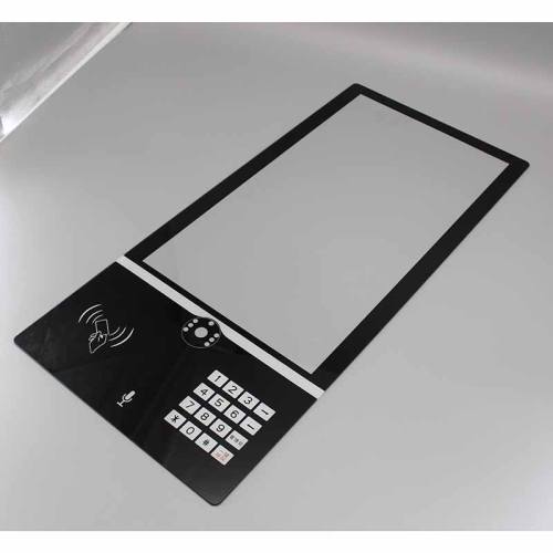 Custom Access Control & Intercom Glass Panel | Tempered AR Coated Touch Screen Cover with Keypad & RFID | FELIX GLASS