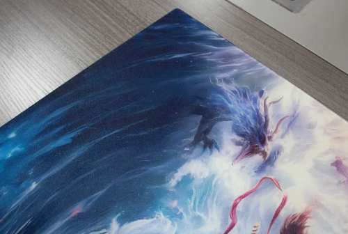 Gaming Tempered Glass Mouse Pad Ultra‑Smooth AF Coated Waterproof