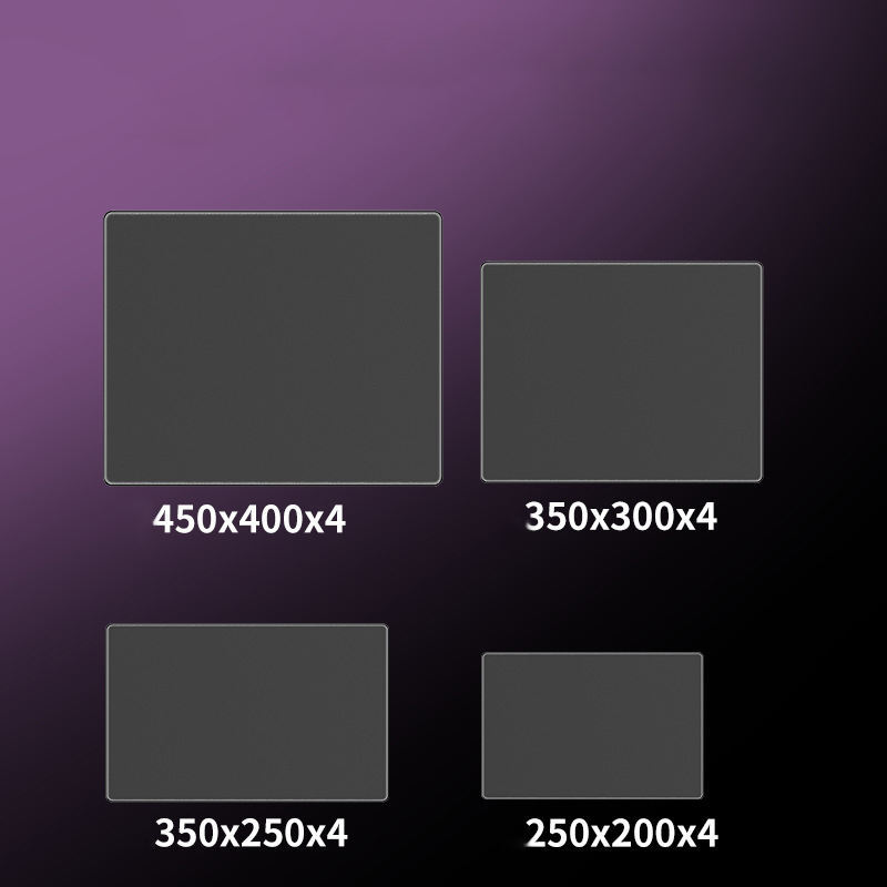 OEM gaming glass mouse pad design