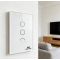Custom Smart Home Touch Control Glass Panel | Tempered AF/AR Coated 3-Gang Touch Switch Glass Cover | FELIX GLASS
