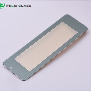 Black Border Chemically Strengthened Display Glass - felix glass