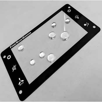 Bathroom Heater Touch Control Glass Panel AF Coated Waterproof