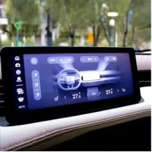 Custom Automotive Display Cover Glass | AR/AF Anti-Scratch Car Screen Glass