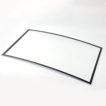 Custom Curved Tempered Glass Capacitive Touch Screen | 31.5/43/49 Inch | R1500/R2000 | C/J Type | Industrial Gaming Display