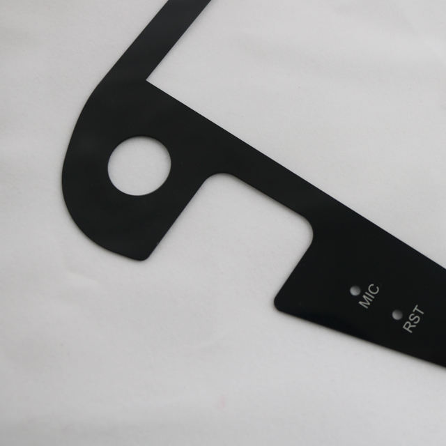 inspection of custom shaped tempered display cover glass