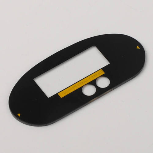 Custom Tempered Glass Panel for Smart Sensor & Card Reader Equipment