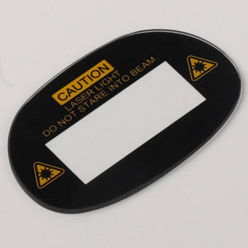 Custom Tempered Glass Panel for Smart Sensor & Card Reader Equipment