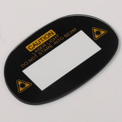 Custom Tempered Glass Panel for Smart Sensor & Card Reader Equipment