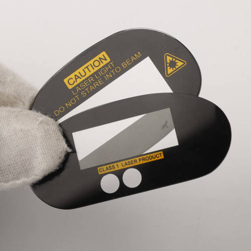 Custom Tempered Glass Panel for Smart Sensor & Card Reader Equipment