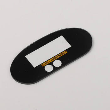 Custom Tempered Glass Panel for Smart Sensor & Card Reader Equipment