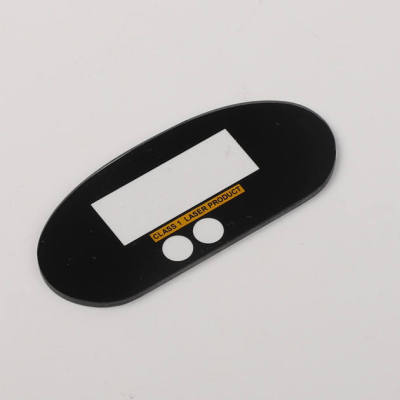 Custom Tempered Glass Panel for Smart Sensor & Card Reader Equipment