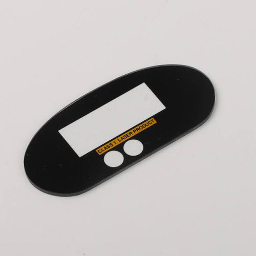 Custom Tempered Glass Panel for Smart Sensor & Card Reader Equipment