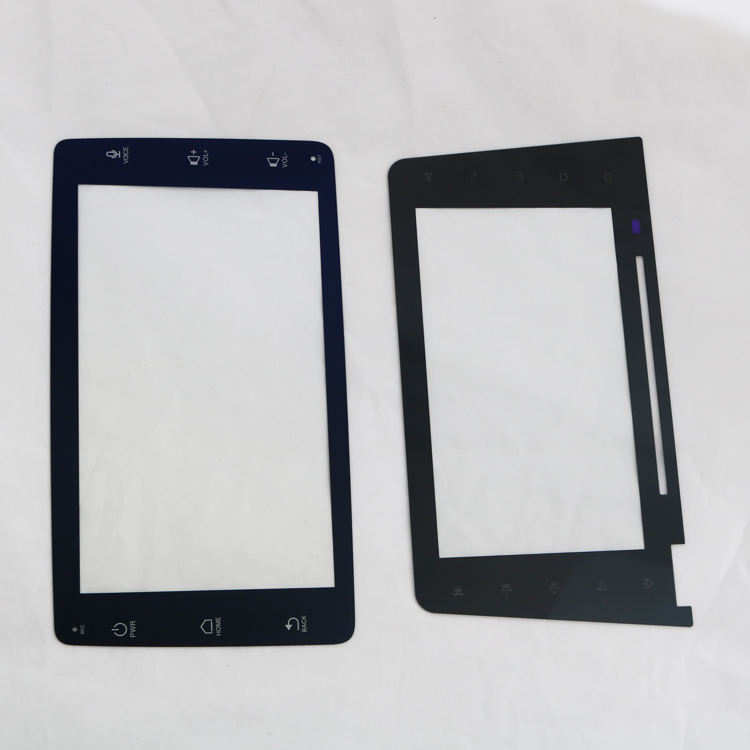inspection of flat tempered capacitive touch screen glass