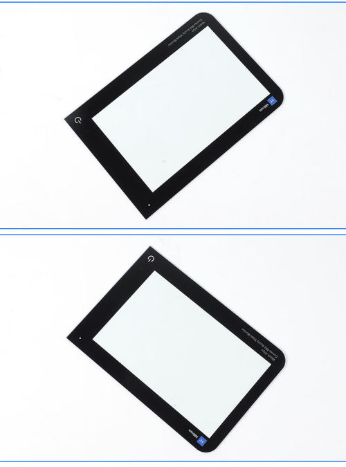 Custom Tempered Glass Touch Screen Display Window | Silk Screen Printed | IP67 Waterproof | Industrial LCD Cover Glass