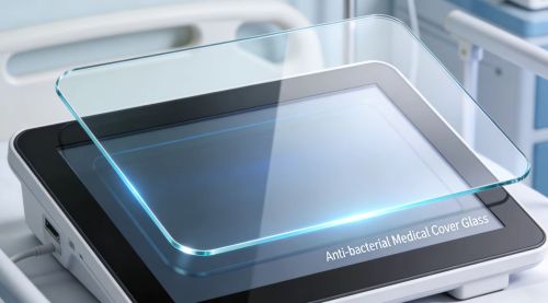 Medical Grade High Aluminosilicate Display Glass For Medical Monitor 9H Hardness