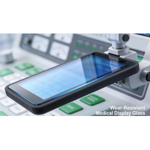 Medical Grade High Aluminosilicate Display Glass For Medical Monitor 9H Hardness