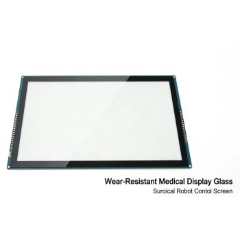 Medical Display Glass 9H Anti-Bacterial AR AG AF Coated High Aluminosilicate Glass For Medical Monitor