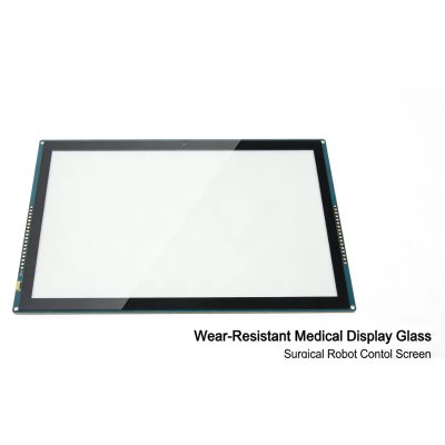 ISO13485 Medical Display Glass 9H Anti-Bacterial AR AG AF Coated High Aluminosilicate Glass For Medical Monitor