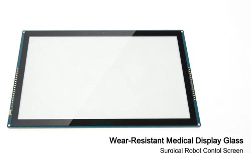ISO13485 Medical Display Glass 9H Anti-Bacterial AR AG AF Coated High Aluminosilicate Glass For Medical Monitor