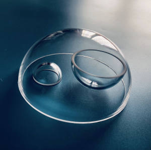 Custom High Precision Optical Domes | BK7 Sapphire Fused Silica IR Domes | For Underwater, Thermal Imaging