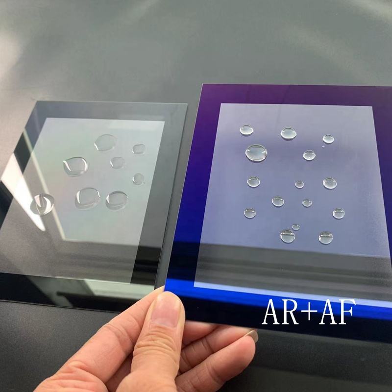 AR AG AF coated touchscreen cover glass reference