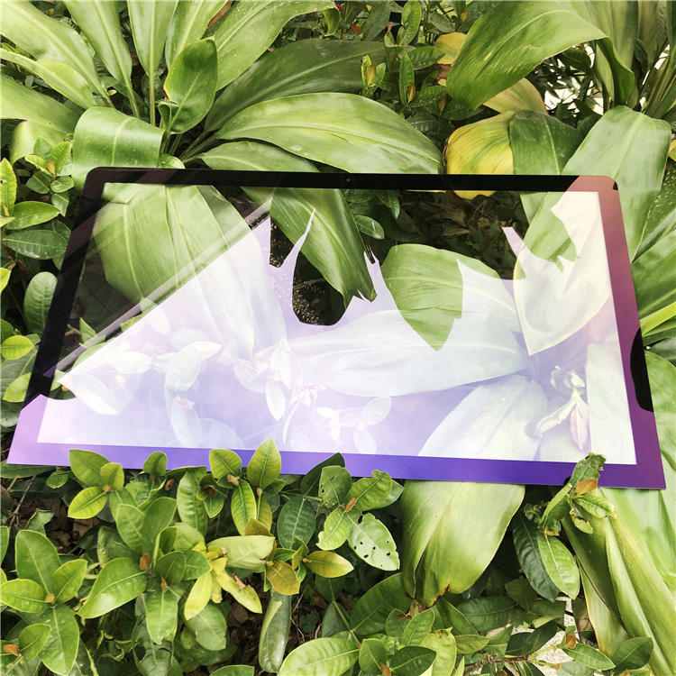 finished automotive display cover glass inspection