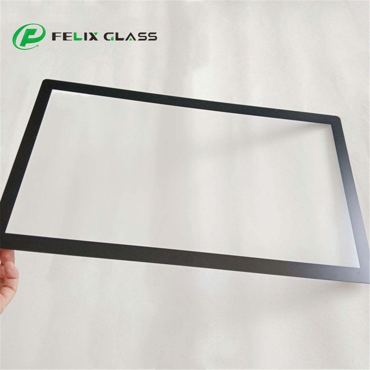 Anti-glare non-glare glass for automotive and industrial display