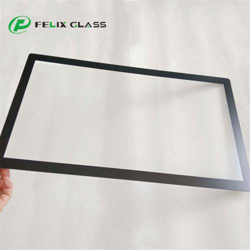 Custom High Transmittance AR AF AG Coated Tempered Glass 2-5mm Cover Lens for HMI Touch Panel & Industrial Control Display
