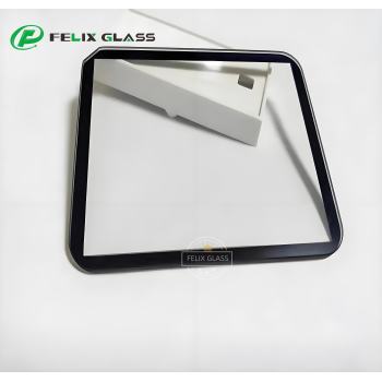 Custom High Transmittance AR AF AG Coated Tempered Glass | 2-5mm Cover Lens for HMI Touch Panel & Industrial Control Display