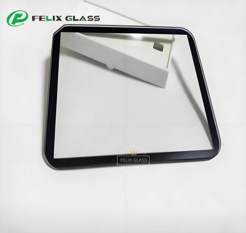 Custom High Transmittance AR AF AG Coated Tempered Glass | 2-5mm Cover Lens for HMI Touch Panel & Industrial Control Display