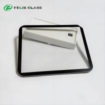 Custom High Transmittance AR AF AG Coated Tempered Glass | 2-5mm Cover Lens for HMI Touch Panel & Industrial Control Display