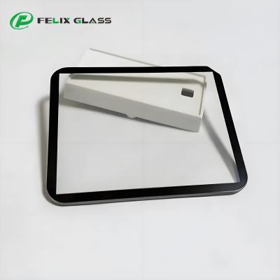 Custom High Transmittance AR AF AG Coated Tempered Glass | 2-5mm Cover Lens for HMI Touch Panel & Industrial Control Display