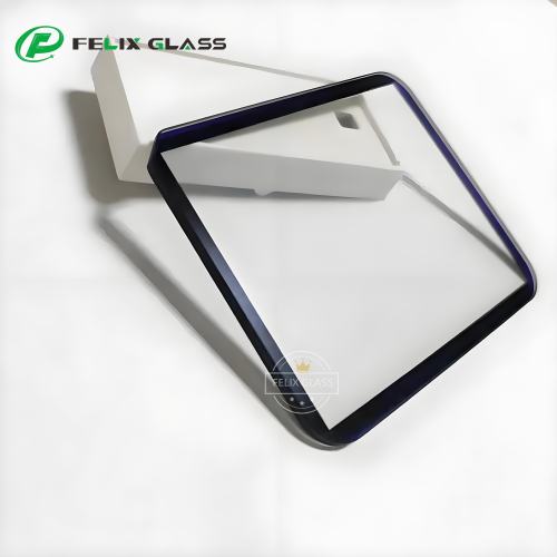 Custom High Transmittance AR AF AG Coated Tempered Glass | 2-5mm Cover Lens for HMI Touch Panel & Industrial Control Display