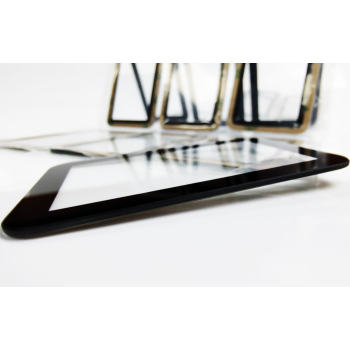 Custom High Transmittance AR AF AG Coated Tempered Glass  2-5mm Cover Lens for HMI Touch Panel & Industrial Control Display