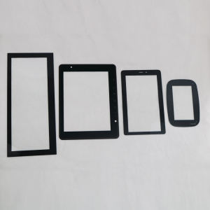 Custom High Transmittance AR AF AG Coated Tempered Glass | 2-5mm Cover Lens for HMI Touch Panel & Industrial Control Display