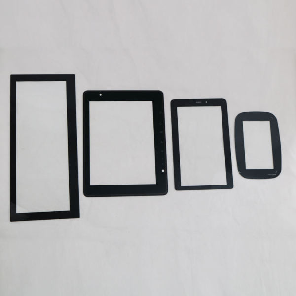 Custom High Transmittance AR AF AG Coated Tempered Glass | 2-5mm Cover Lens for HMI Touch Panel & Industrial Control Display