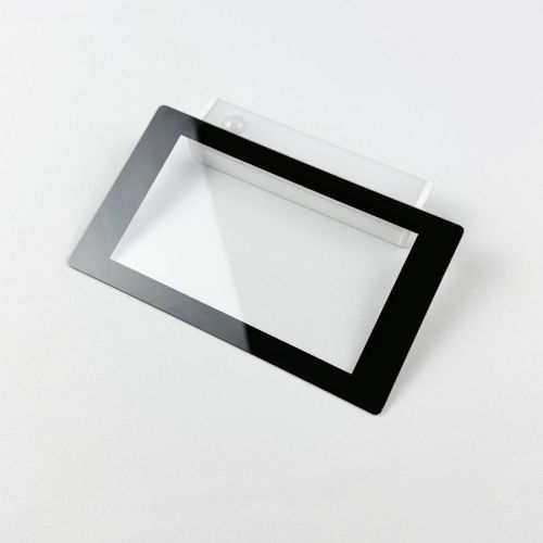 Custom High Transmittance AR AF AG Coated Tempered Glass | 2-5mm Cover Lens for HMI Touch Panel & Industrial Control Display