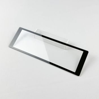 Custom High Transmittance AR AF AG Coated Tempered Glass | 2-5mm Cover Lens for HMI Touch Panel & Industrial Control Display