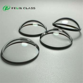 High Precision Hemispherical optical Lenses AR Coated Sapphire & BK7