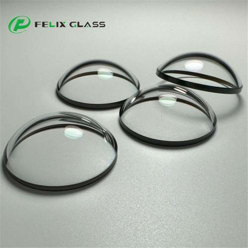 High Precision Hemispherical optical Lenses AR Coated Sapphire & BK7