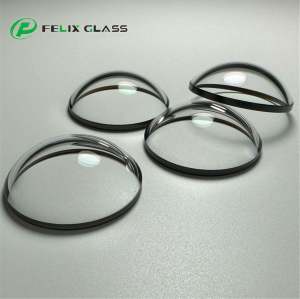 High Precision Hemispherical optical Lenses AR Coated Sapphire & BK7