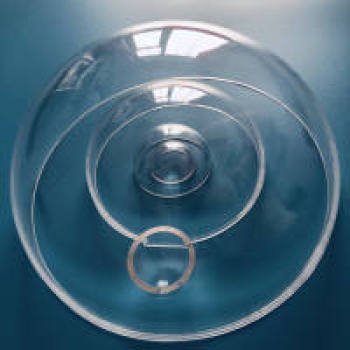 CustomBK7 professional glass Dome K9 optical glass  Lens with Clear Lens