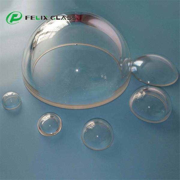 Custom Size Optical Glass Dome Cover | AR Coated Custom PTZ Surveillance Dome