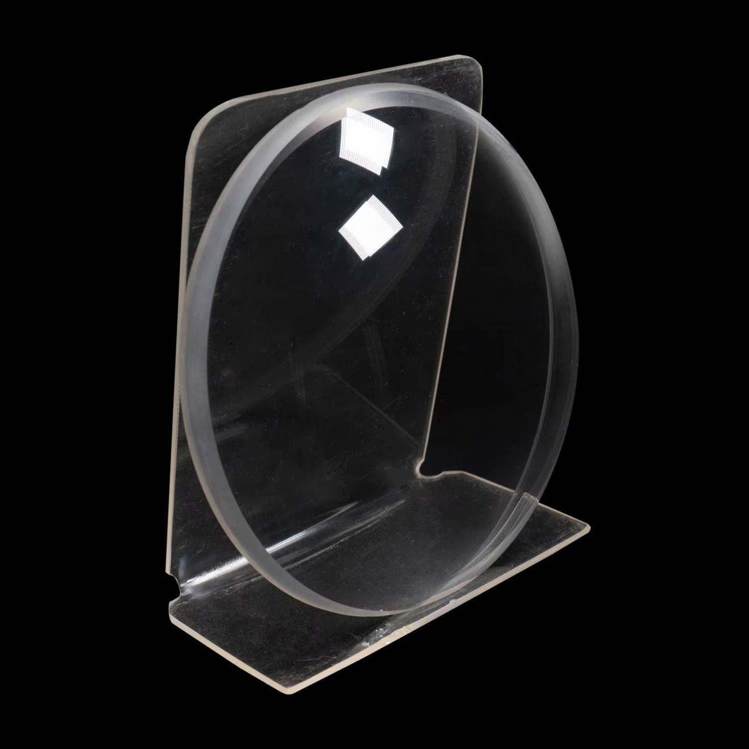 Custom sapphire dome lens for laser systems medical devices aerospace and drones